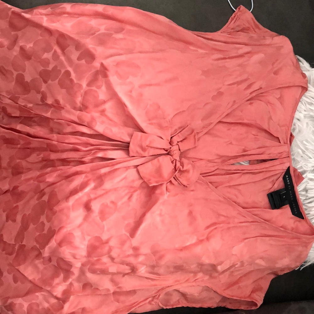 Marc by Marc Jacobs pink heart top